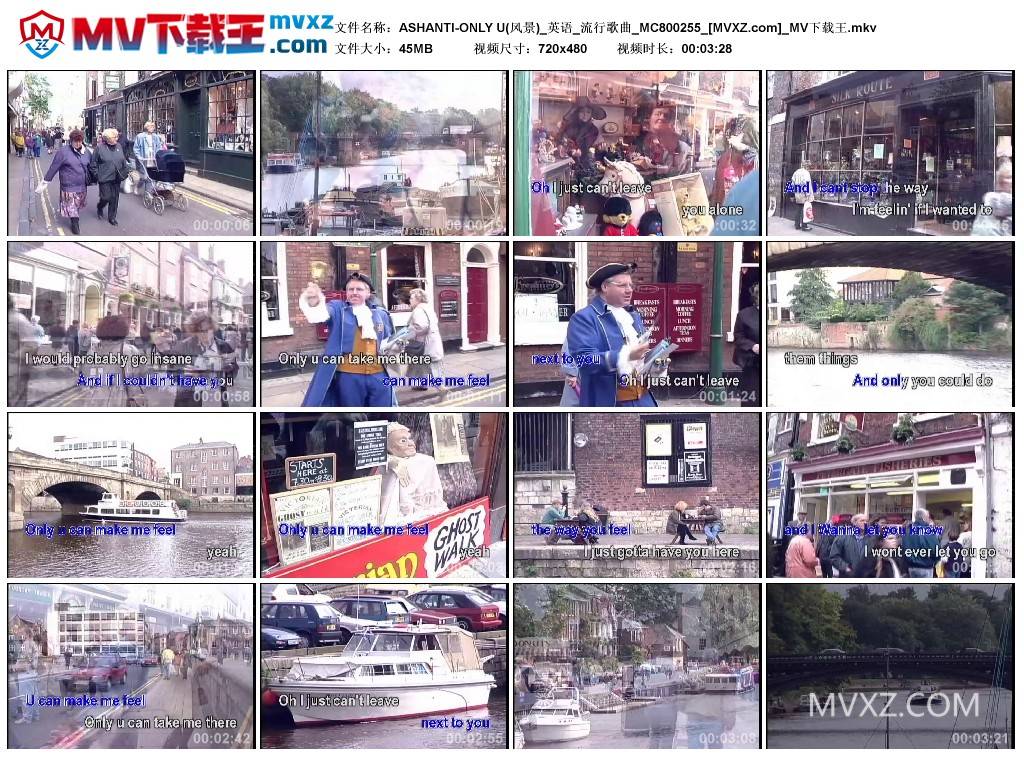 ASHANTI-ONLY U(风景)_英语_流行歌曲_MC800255